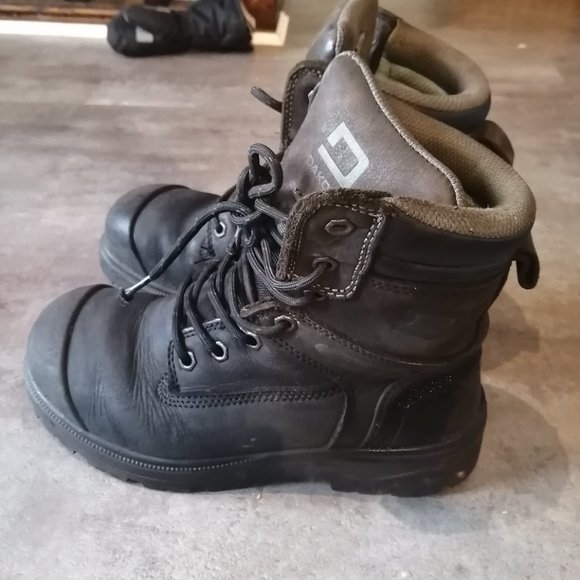 Steel toe work boots. Women's. Size 7 - Picture 2 of 2